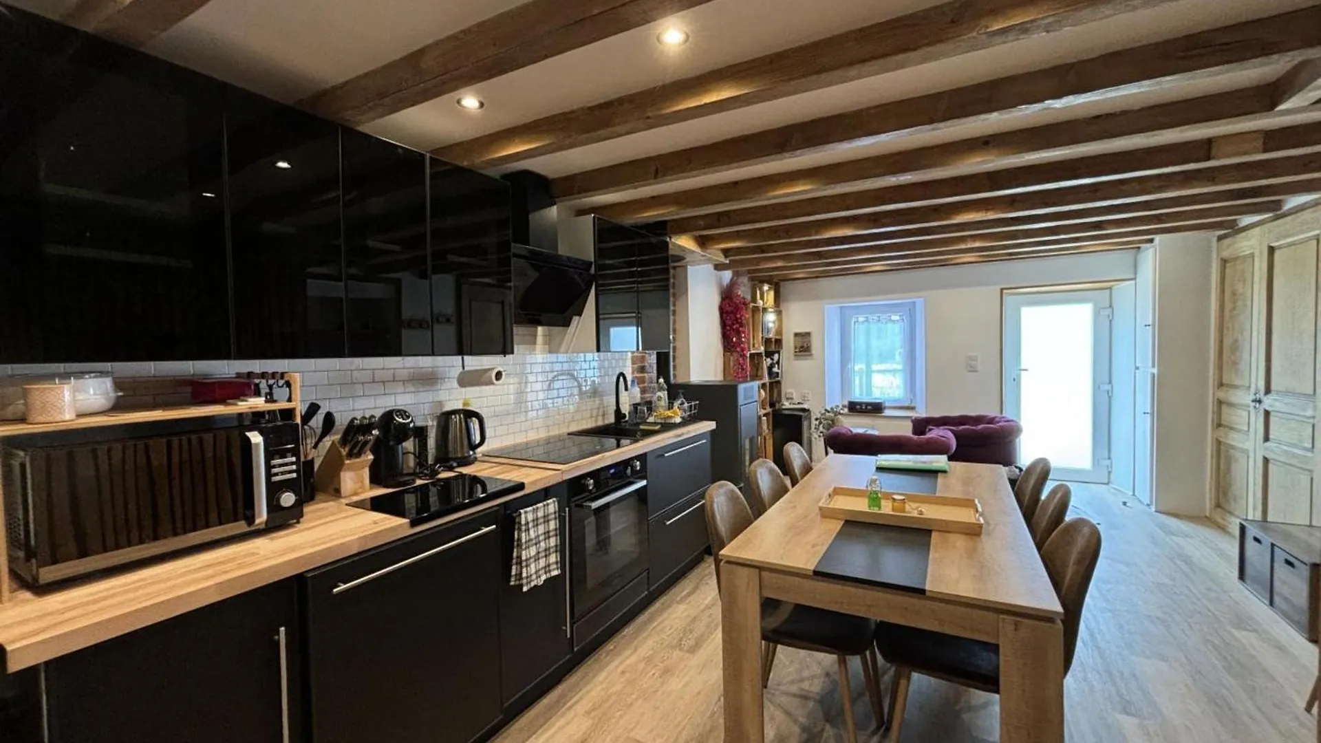 Evasion Paisible A La Montagne Avec Cheminee Et Animaux Admis - Fr-1-489-553 Villa Saint-Nicolas-des-Biefs Holiday home