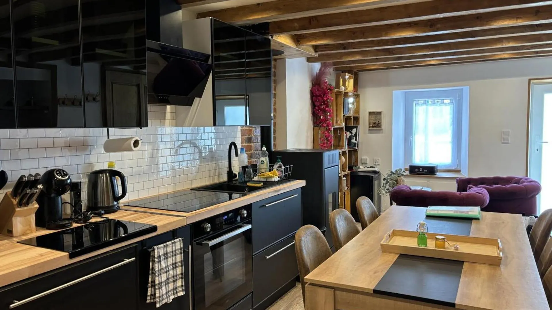 Evasion Paisible A La Montagne Avec Cheminee Et Animaux Admis - Fr-1-489-553 Villa Saint-Nicolas-des-Biefs