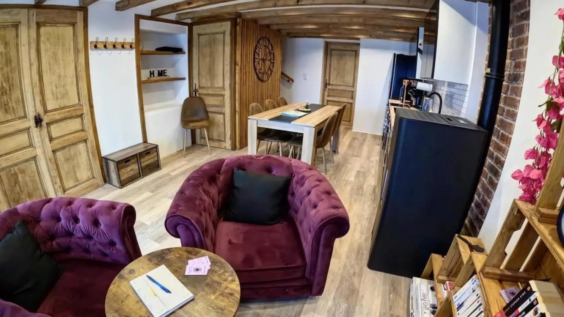 Evasion Paisible A La Montagne Avec Cheminee Et Animaux Admis - Fr-1-489-553 Villa Saint-Nicolas-des-Biefs